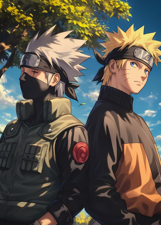 Naruto and kakashi