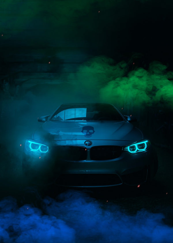 Grey BMW M4 Smoke