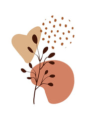 Abstract Botanical Shapes