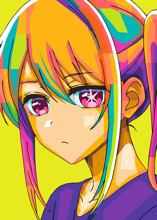 Ai Hoshino, Oshi no Ko Pop Art