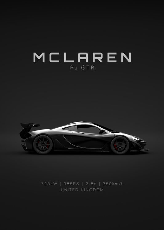 2015 McLaren P1 GTR - Black