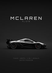 2015 McLaren P1 GTR - Black