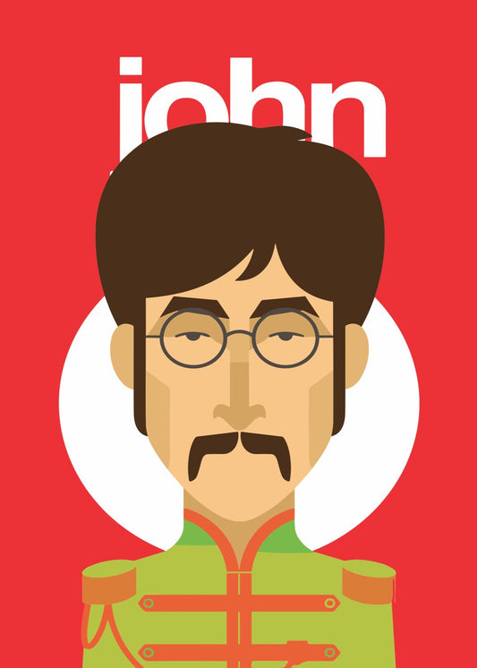 John Lennon Sgt. Pepper Art