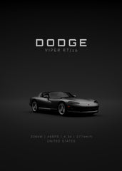 Dodge Viper RT-10 Front Specs