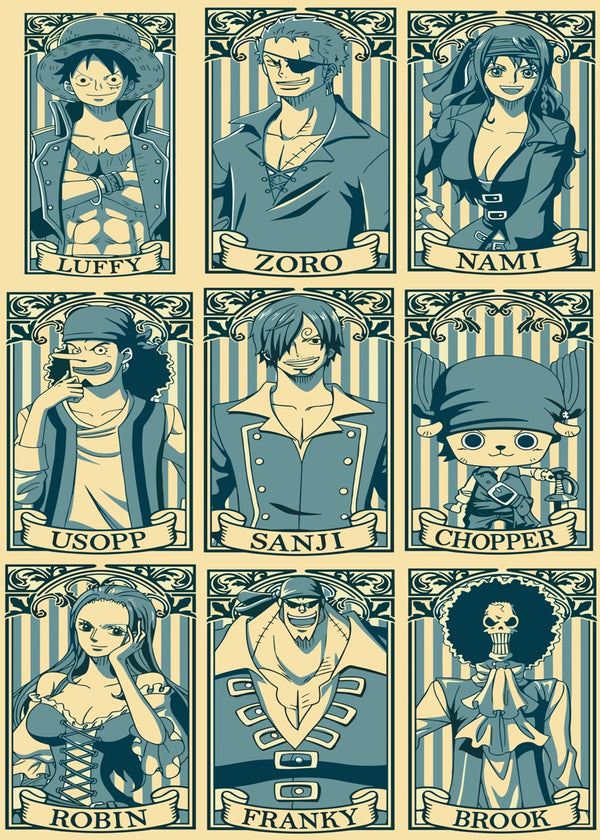 One Piece Pirates Members
