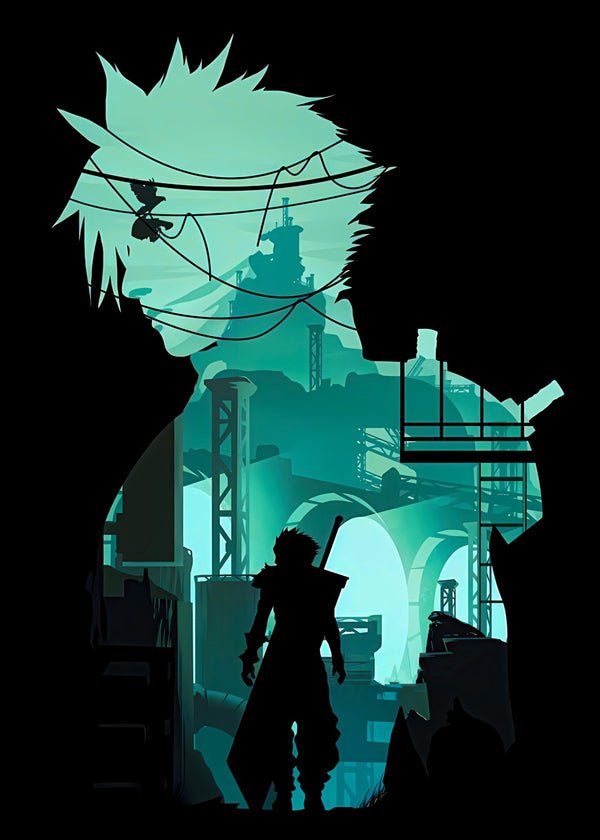 Cloud Strife Silhouette