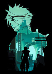 Cloud Strife Silhouette