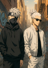 Kakashi & Gojo Street Vibes