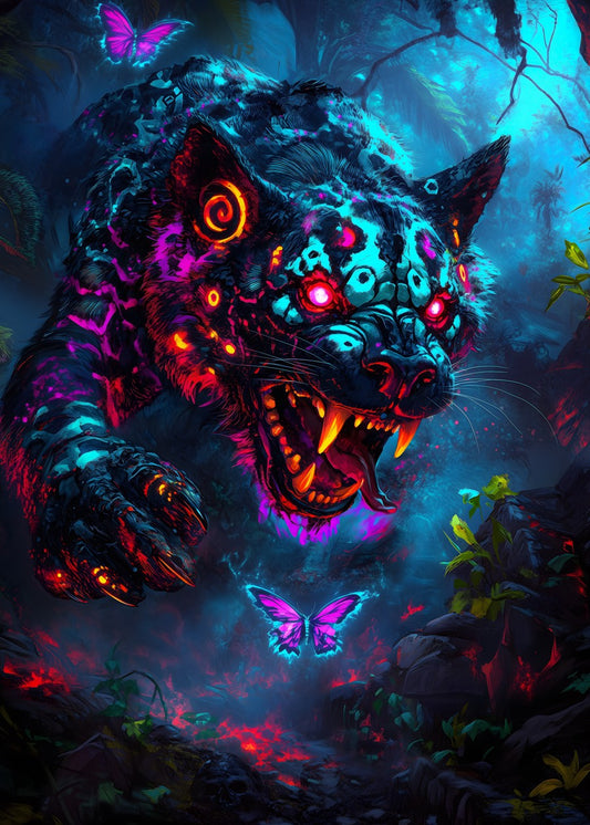 Neon Jungle Guardian