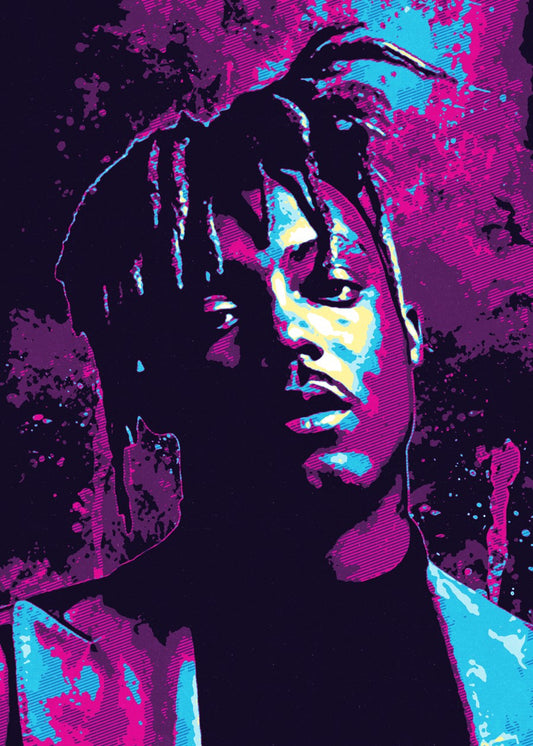 Juice WRLD Retro Abstract