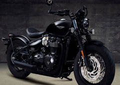 Triumph bonneville bobber blac