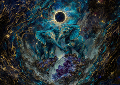 Celestial Dance of the Cosmic 