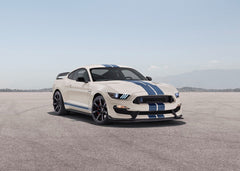Ford Shelby white blue