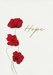 Hope – Minimalist Poppy