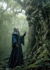 Wizard and Tree Spirit