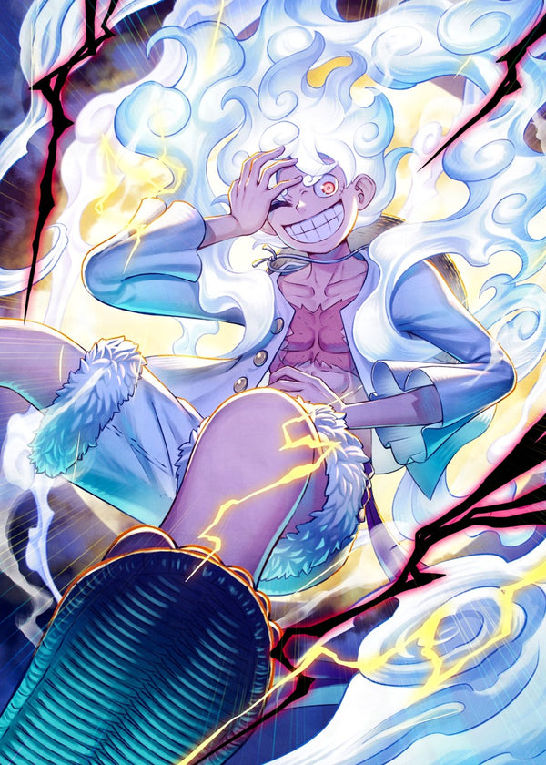 Luffy gear 5, One Piece