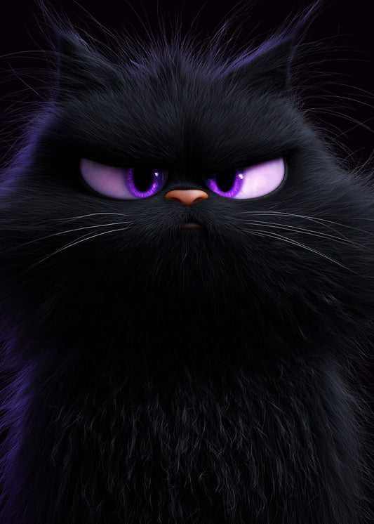 Monday Black Cat Mood