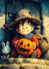 Goku on halloween, Dragon ball
