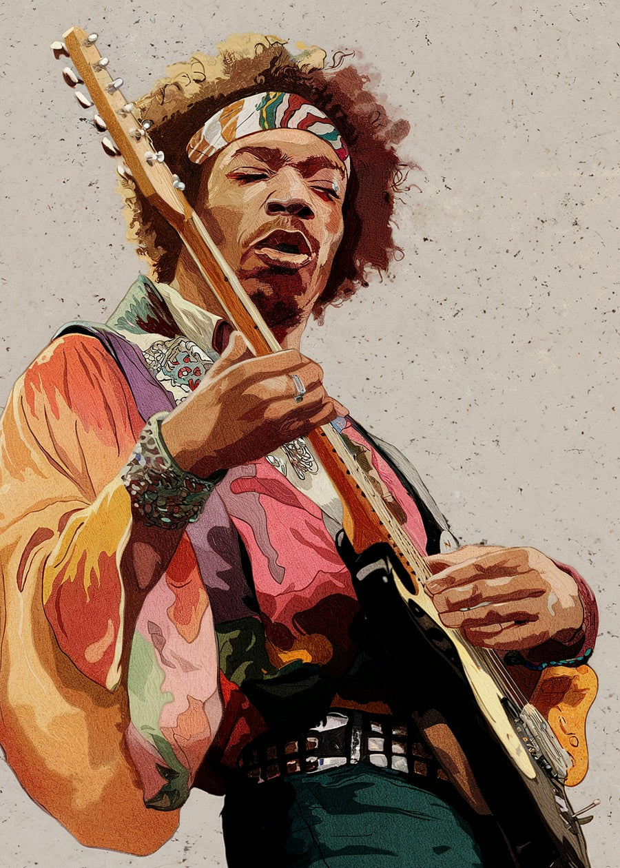 Jimi Hendrix Illustration