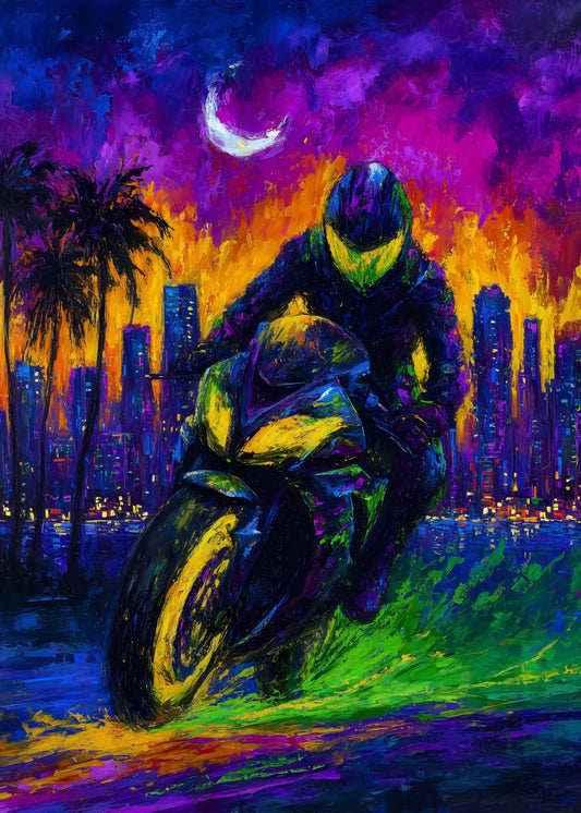 Neon Night Rider