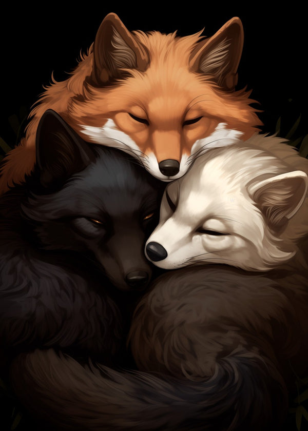Trio Foxes