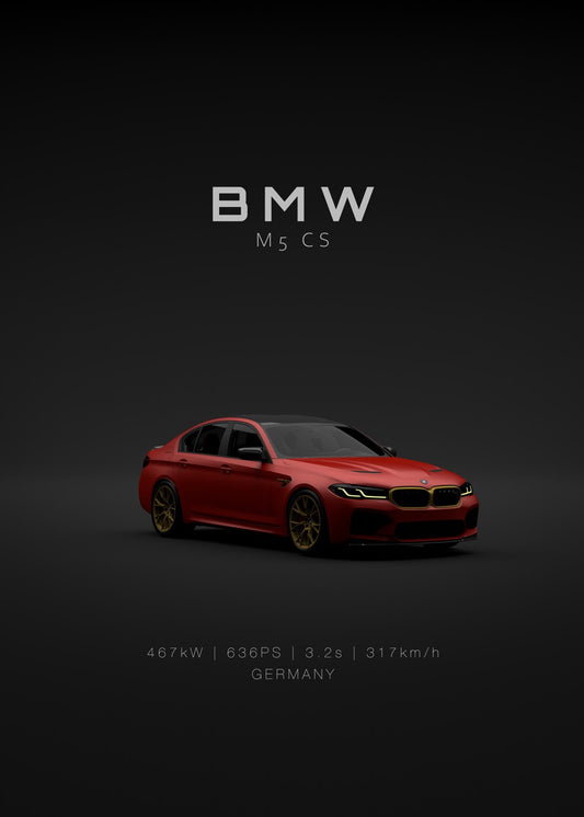 BMW M5 CS F90 - Red Front - Sp