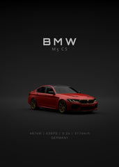 BMW M5 CS F90 - Red Front - Sp