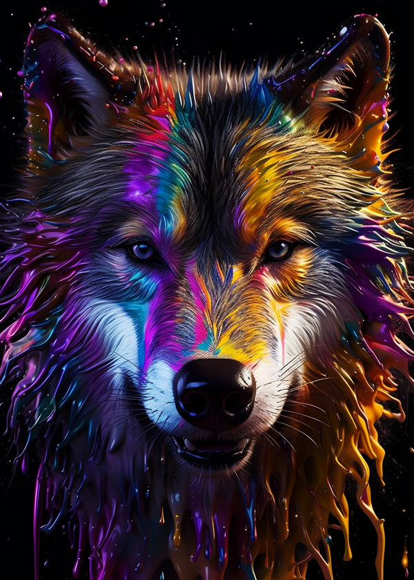 Rainbow Wolf