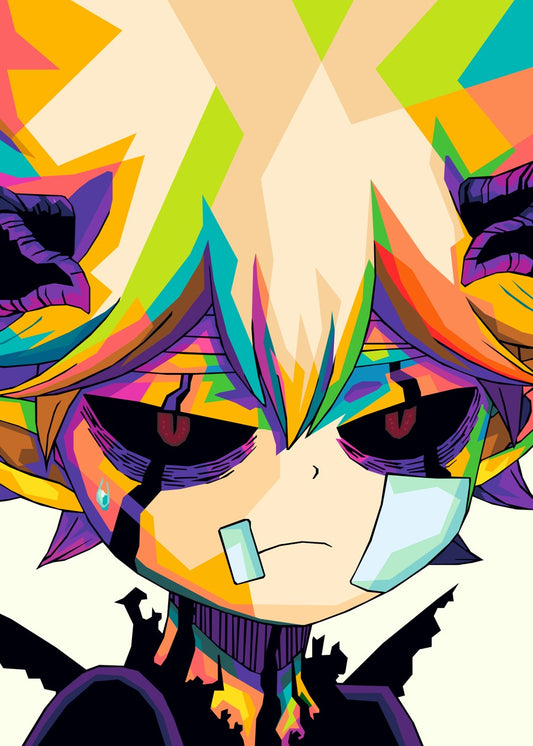 Black Clover Liebe Pop Art