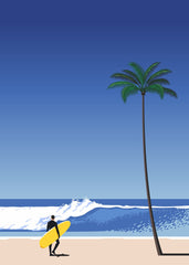tropical surf