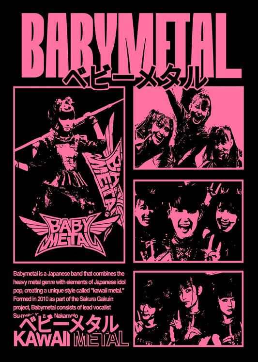 Baby Metal Kawaii Metal