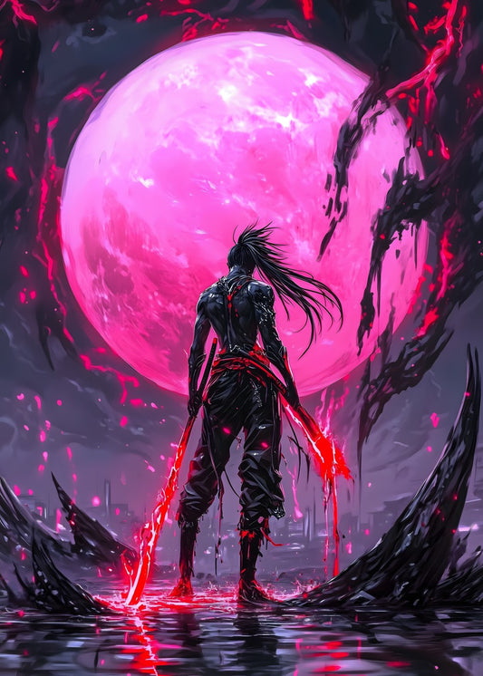 Crimson Moon Warrior