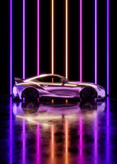 Neon Reflections: Toyota GR Su