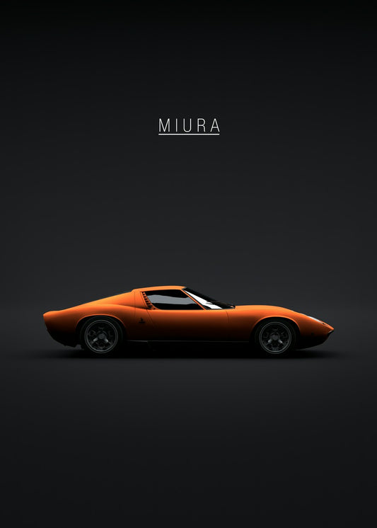 Lamborghini Miura P400 Orange