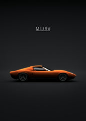 Lamborghini Miura P400 Orange