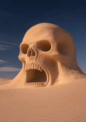 Desert Scream Skull