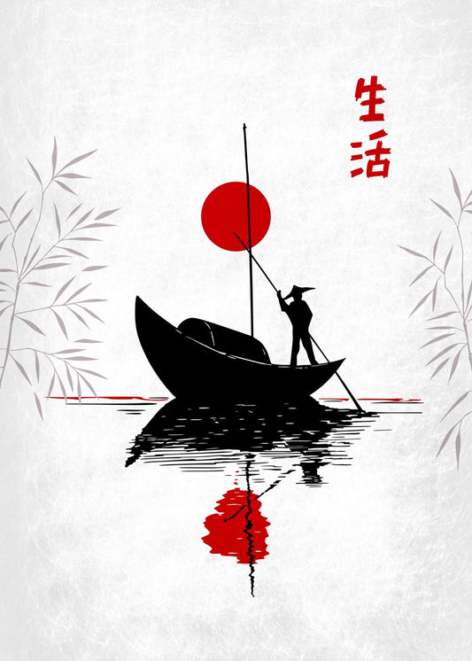 Japanese Fisherman Life