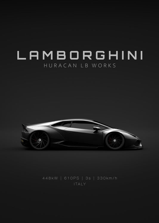 Lamborghini Huracan LBW Black