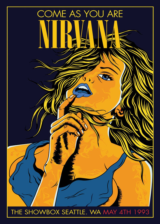 Nirvana Come As You Are Poster