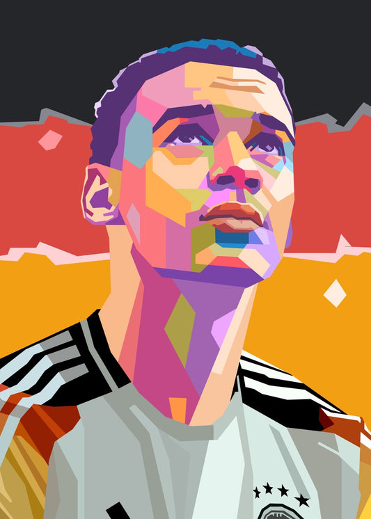 Jamal Musiala pop art