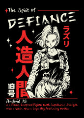 Android 18, The Spirit of Defiance