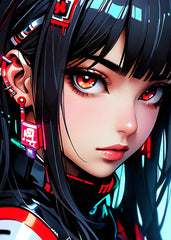 Japanese anime girl