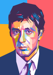 Al Pacino pop art portrait