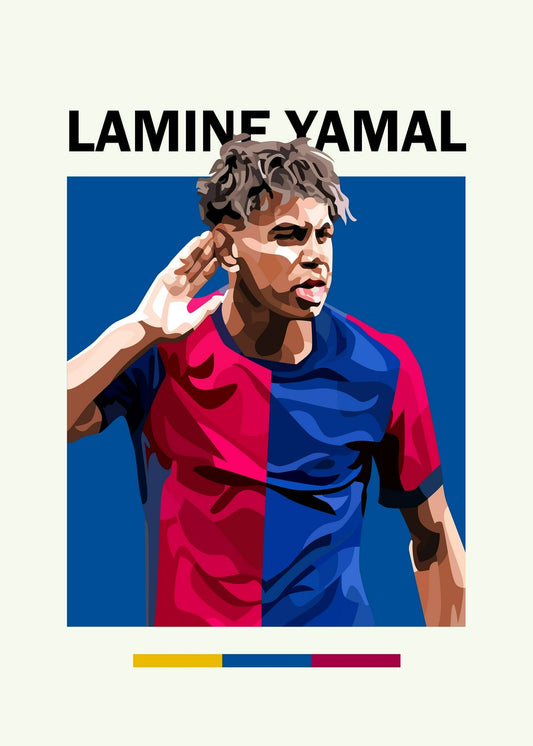 Lamine Yamal Vexel Art