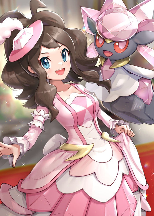 Serena and Diancie, Pokémon