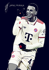 Jamal Musiala Pop Art
