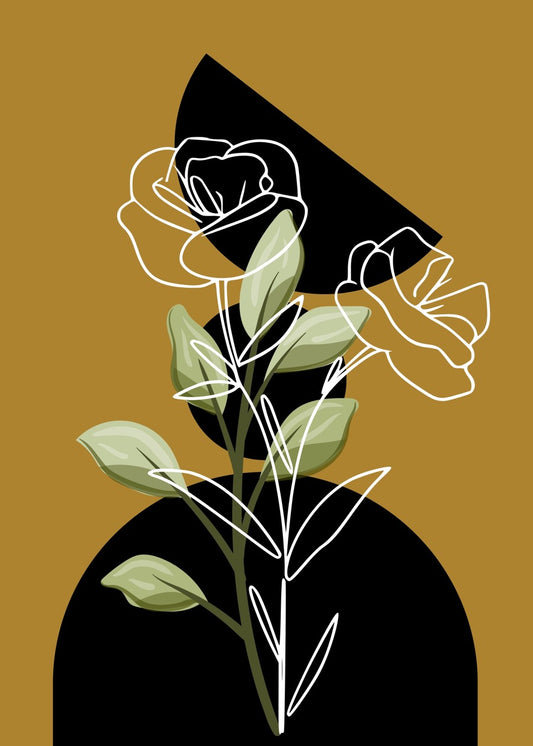 Flower Minimalist Art