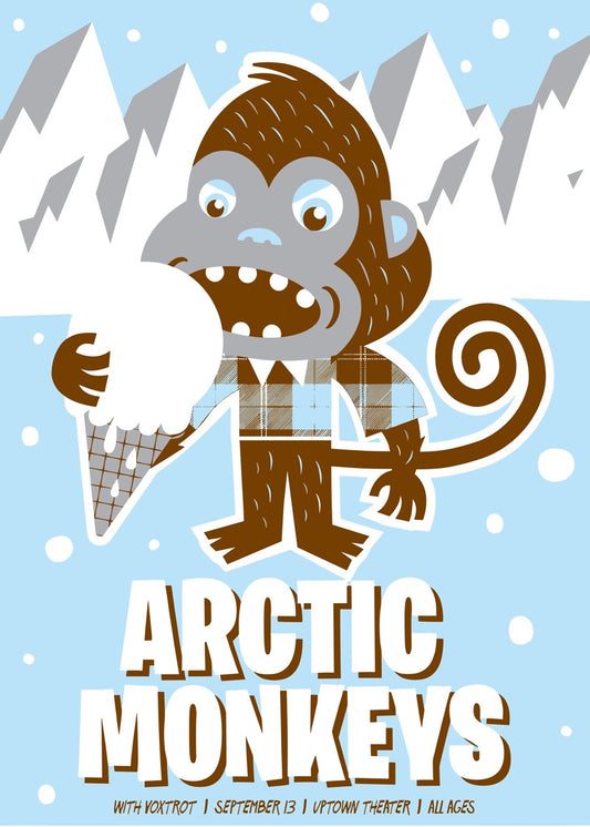 Arctic Monkeys Winter Yeti