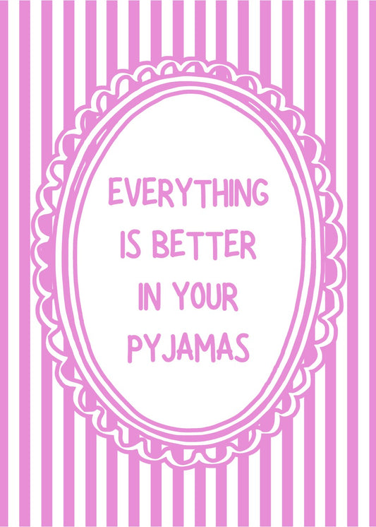 Pyjamas Vibes Art
