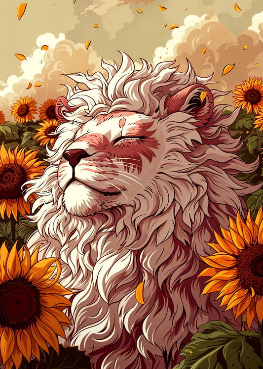 A peaceful kitsune spirit slee